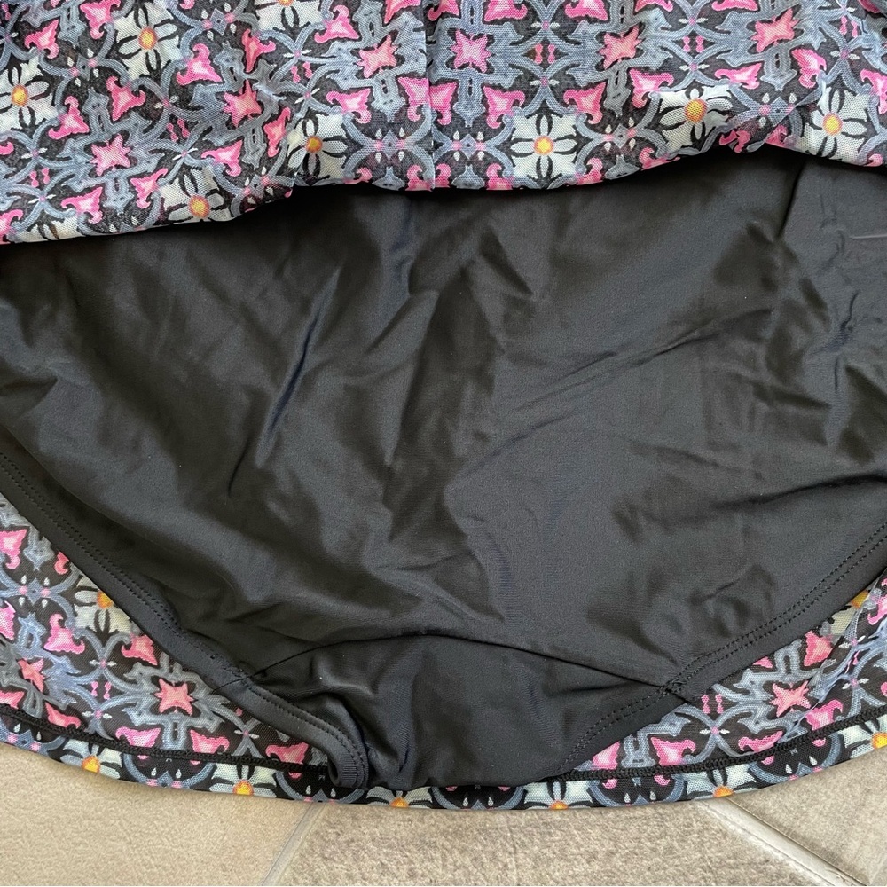 Cacique Swim Skirt Swim Suit Bottom Size 28 - Picture 6 of 7